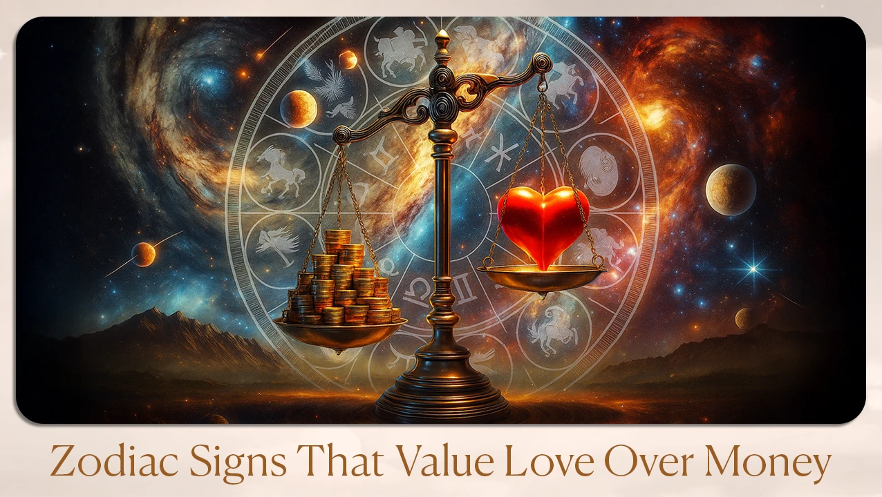 Zodiac Signs That Value Love Over Money